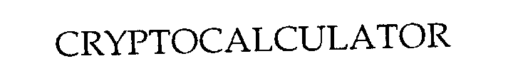 CRYPTOCALCULATOR