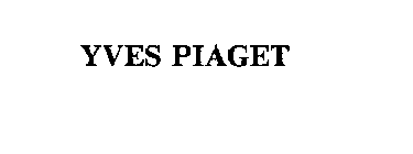 YVES PIAGET