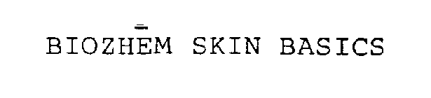 BIOZHEM SKIN BASICS