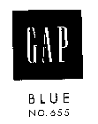 GAP BLUE NO. 655