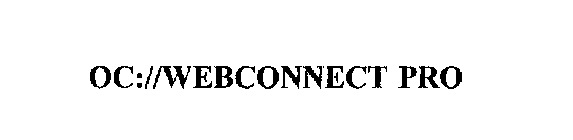 OC://WEBCONNECT PRO