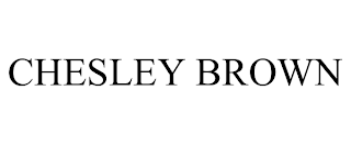 CHESLEY BROWN