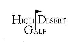HIGH DESERT GOLF