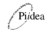 PIIDEA THE EXCHANGE OF IDEAS TO BRING VALUE TO LIFE