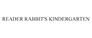 READER RABBIT'S KINDERGARTEN