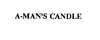 A-MAN'S CANDLE