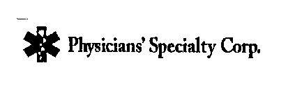 PHYSICIANS' SPECIALTY CORP.