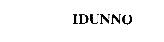 IDUNNO