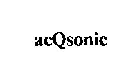 ACQSONIC