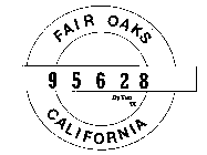 FAIR OAKS CALIFORNIA 95628 ZIP TEEZ
