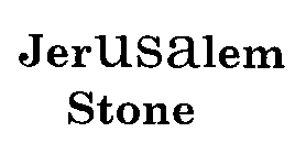 JERUSALEM STONE