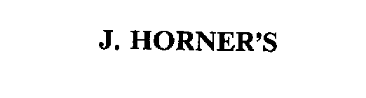 J. HORNER'S
