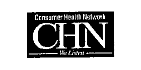 CHN CONSUMER HEALTH NETWORK WE LISTEN
