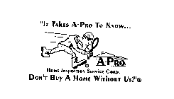 A-PRO HOME INSPECTION SERVICE CORP. 