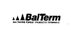 BALTERM BALTIMORE FOREST PRODUCTS TERMINALS