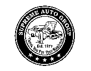 SUPREME AUTO GROUP EST. 1977 THANK YOU FOR YOUR BUSINESS