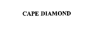 CAPE DIAMOND