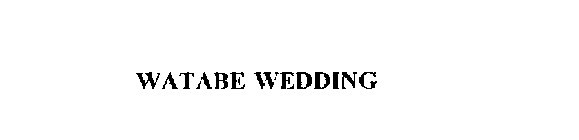 WATABE WEDDING
