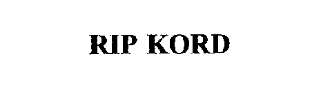 RIP KORD