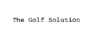 THE GOLF SOLUTION