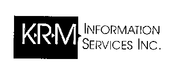 KRM INFORMATION SERVICES INC.