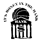 BANK $ IT'S MONEY IN THE BANK
