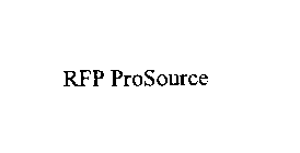 RFP PROSOURCE