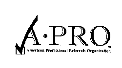 A PRO AMERICAN PROFESSIONAL REFERRALS ORGANIZATION