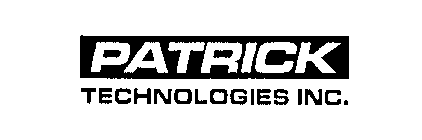 PATRICK TECHNOLOGIES INC.