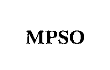 MPSO