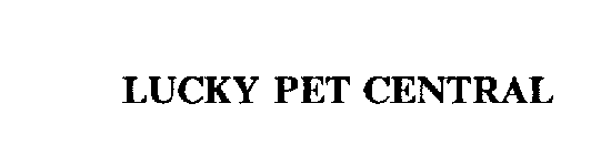 LUCKY PET CENTRAL