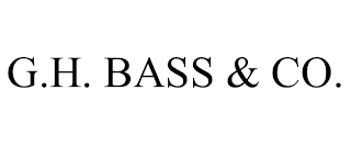 G.H. BASS & CO.