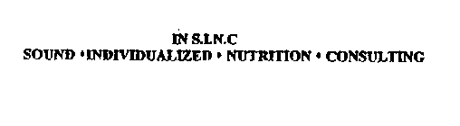 IN S.I.N.C SOUND INDIVIDUALIZED NUTRITION CONSULTING