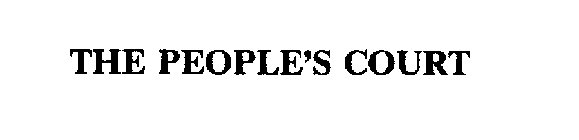 THE PEOPLE'S COURT