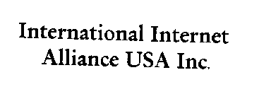 INTERNATIONAL INTERNET ALLIANCE USA INC.