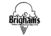 BRIGHAM'S. BOSTON'S FAVORITE SINCE 1914