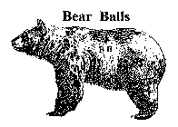BEAR BALLS B B