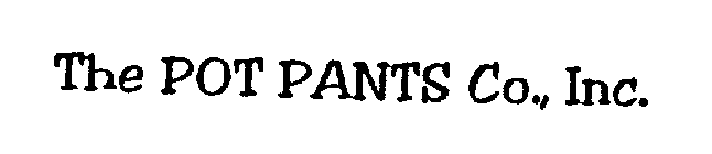 THE POT PANTS CO., INC.