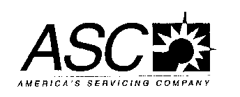ASC AMERICA'S SERVICING COMPANY