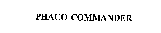 PHACO COMMANDER