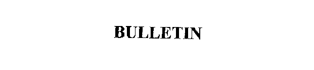 BULLETIN
