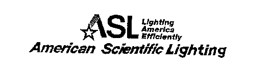 ASL AMERICAN SCIENTIFIC LIGHTING LIGHTING AMERICA EFFICIENTLY