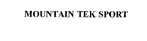 MOUNTAIN TEK SPORT