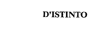 D'ISTINTO