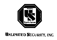UNLIMITED SECURITY, INC. PROTECTED BY US SECURITY SYSTEMS