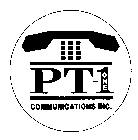 PT-1 ONE COMMUNICATIONS INC.