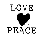 LOVE PEACE