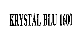 KRYSTAL BLU 1600
