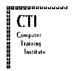 CTI COMPUTER TRAINING INSTITUTE