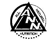 ANN ALL NATURAL NUTRITION